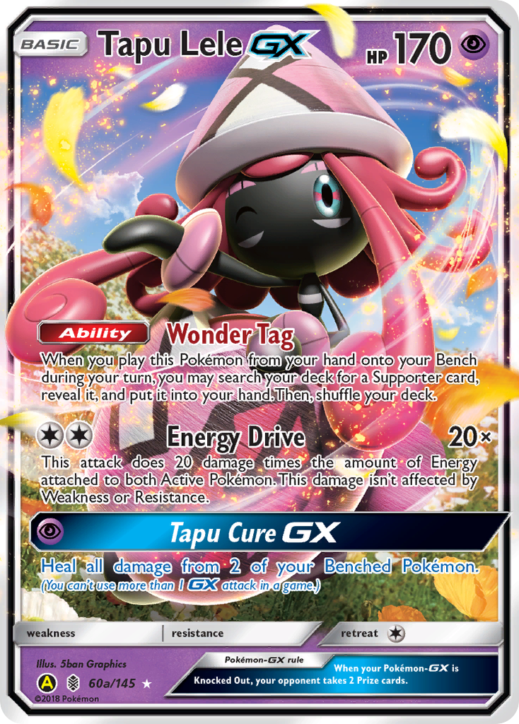 Tapu Lele GX (60a/145) [Alternate Art Promos] | Gam3 Escape