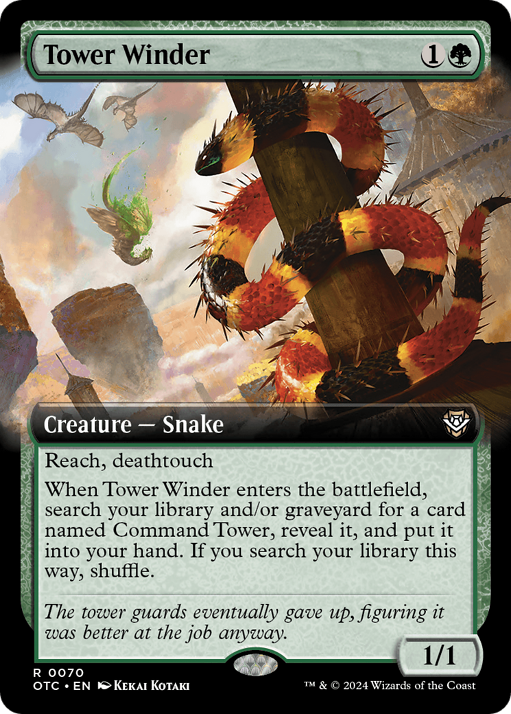 Tower Winder (Extended Art) [Outlaws of Thunder Junction Commander] | Gam3 Escape