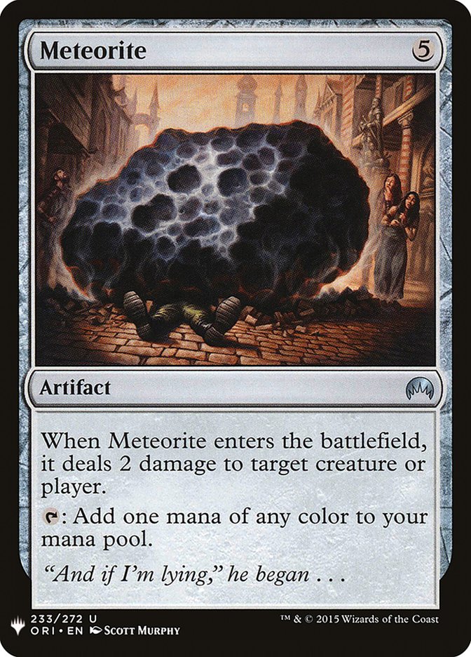 Meteorite [Mystery Booster] | Gam3 Escape
