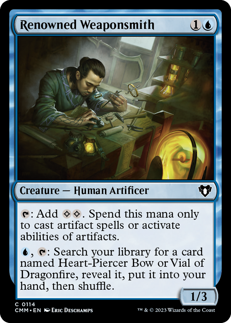 Renowned Weaponsmith [Commander Masters] | Gam3 Escape