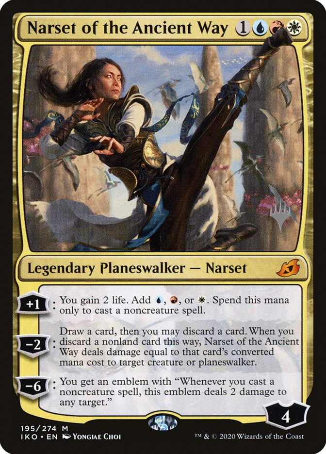 Narset of the Ancient Way (Promo Pack) [Ikoria: Lair of Behemoths Promos] | Gam3 Escape