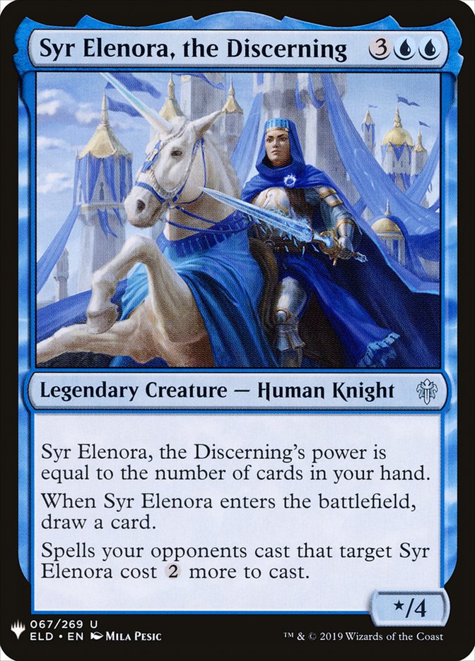 Syr Elenora, the Discerning [Mystery Booster] | Gam3 Escape