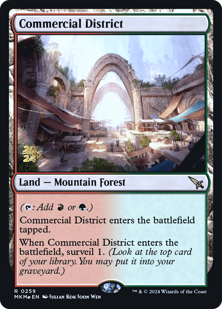 Commercial District [Murders at Karlov Manor Prerelease Promos] | Gam3 Escape