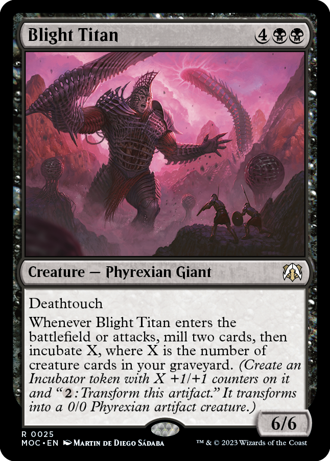 Blight Titan [March of the Machine Commander] | Gam3 Escape