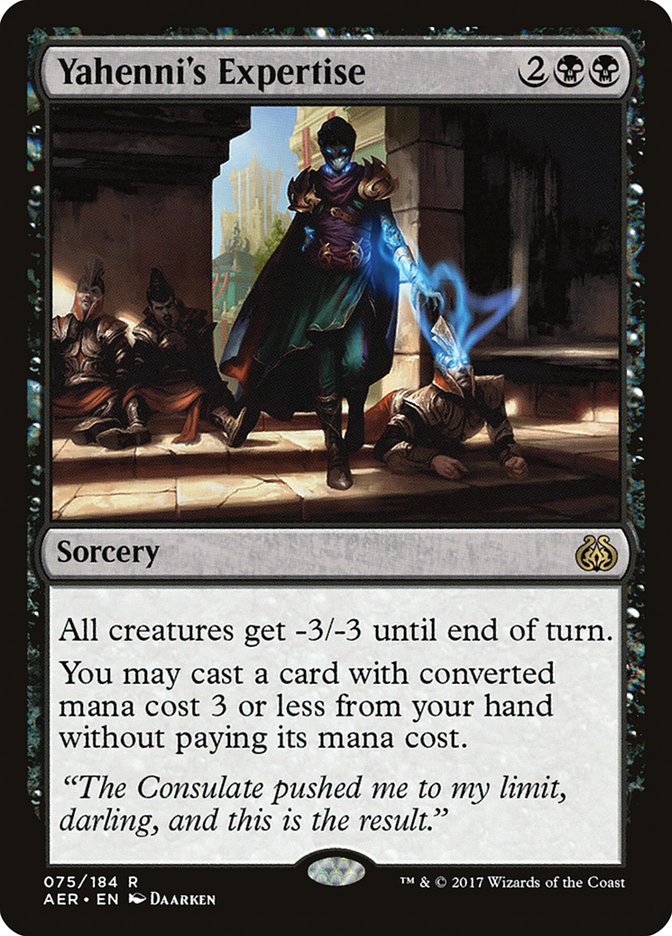 Yahenni's Expertise [Aether Revolt] | Gam3 Escape