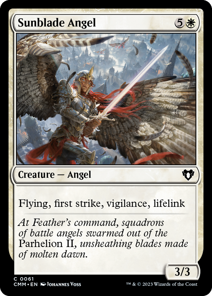 Sunblade Angel [Commander Masters] | Gam3 Escape