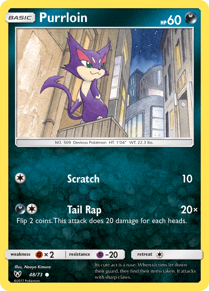 Purrloin (48/73) [Sun & Moon: Shining Legends] | Gam3 Escape