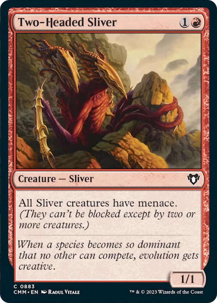 Two-Headed Sliver [Commander Masters] | Gam3 Escape