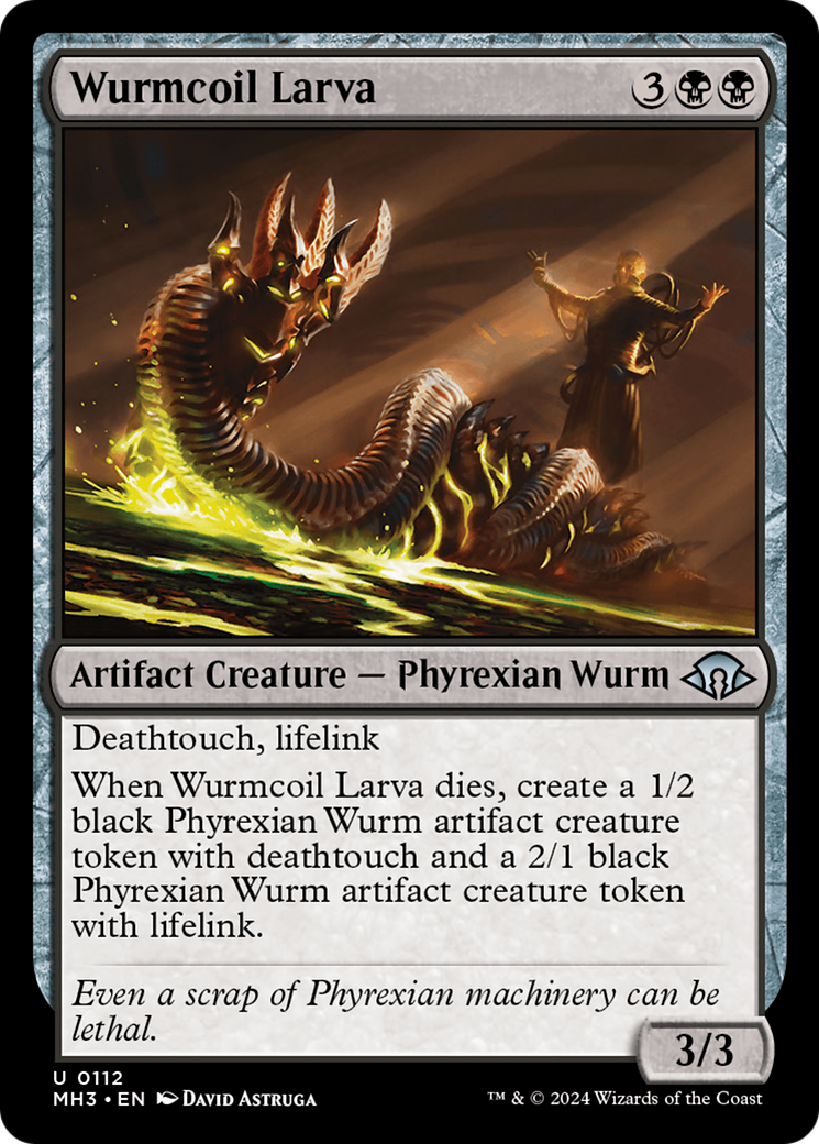 Wurmcoil Larva [Modern Horizons 3] | Gam3 Escape