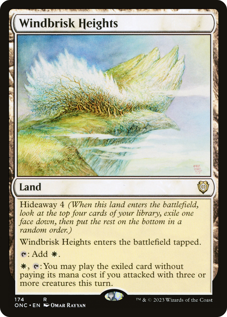 Windbrisk Heights [Phyrexia: All Will Be One Commander] | Gam3 Escape