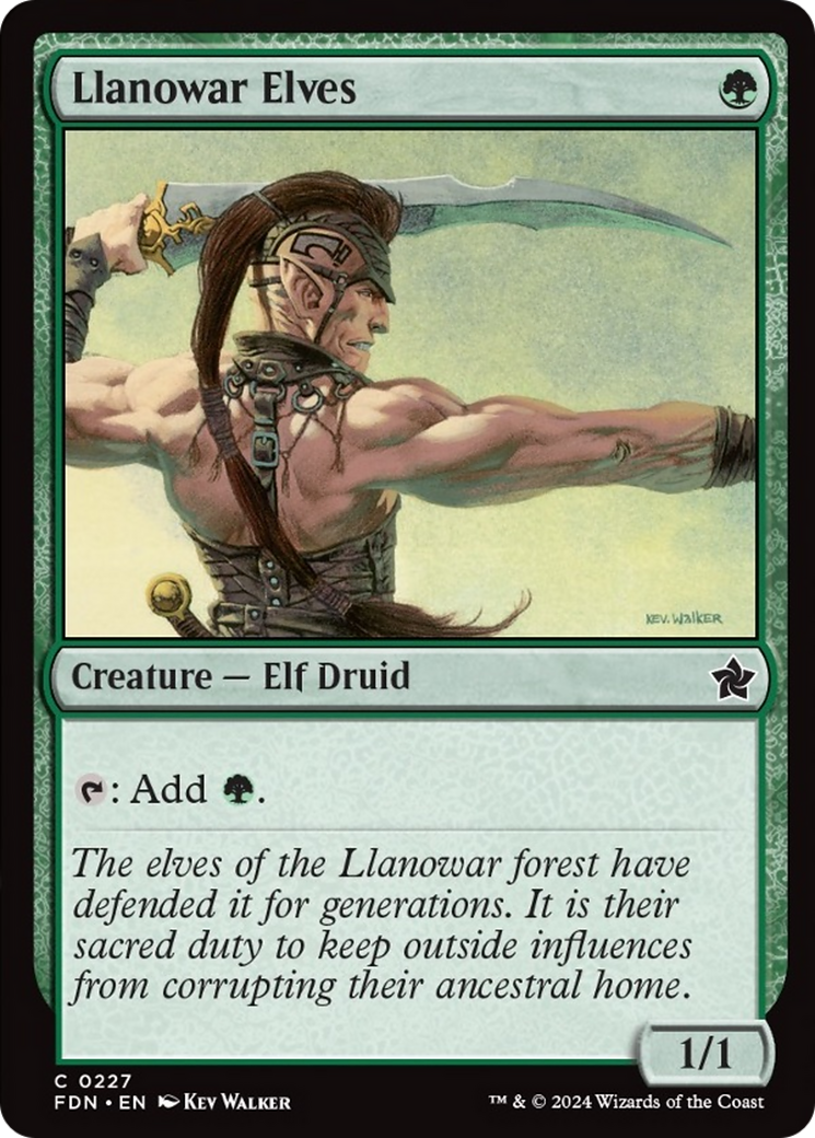 Llanowar Elves [Foundations] | Gam3 Escape