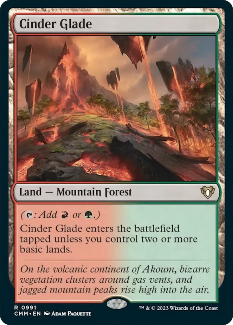 Cinder Glade [Commander Masters] | Gam3 Escape