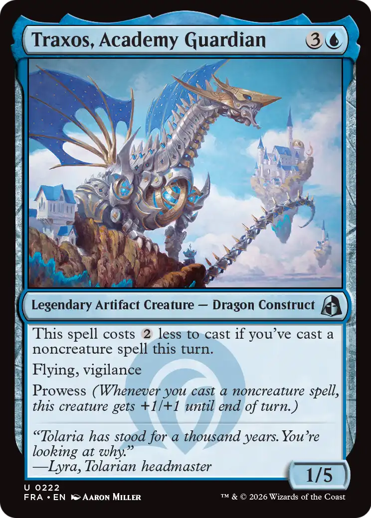 Traxos, Academy Guardian [Reality Fracture] | Gam3 Escape