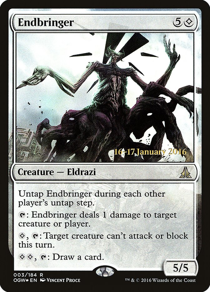Endbringer [Oath of the Gatewatch Prerelease Promos] | Gam3 Escape