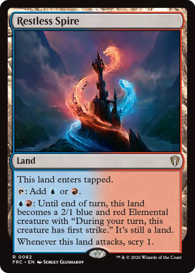 Restless Spire [Reality Fracture Commander] | Gam3 Escape
