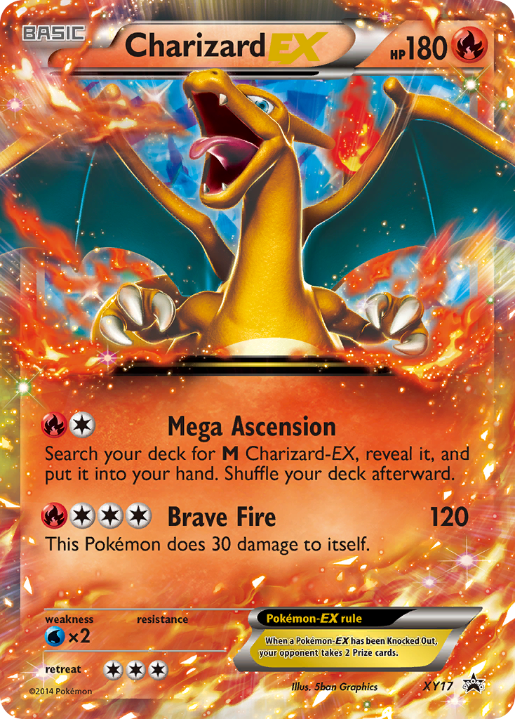 Charizard EX (XY17) [XY: Black Star Promos] | Gam3 Escape