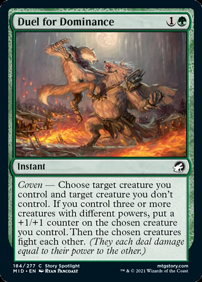 Duel for Dominance [Innistrad: Midnight Hunt] | Gam3 Escape