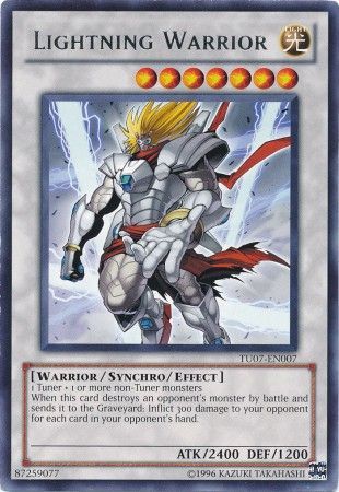 Lightning Warrior [TU07-EN007] Rare | Gam3 Escape