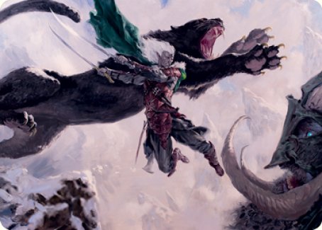 Drizzt Do'Urden Art Card [Dungeons & Dragons: Adventures in the Forgotten Realms Art Series] | Gam3 Escape