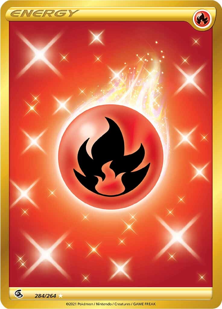 Fire Energy (284/264) [Sword & Shield: Fusion Strike] | Gam3 Escape