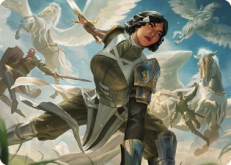 Resolute Reinforcements Art [Dominaria United Art Series] | Gam3 Escape