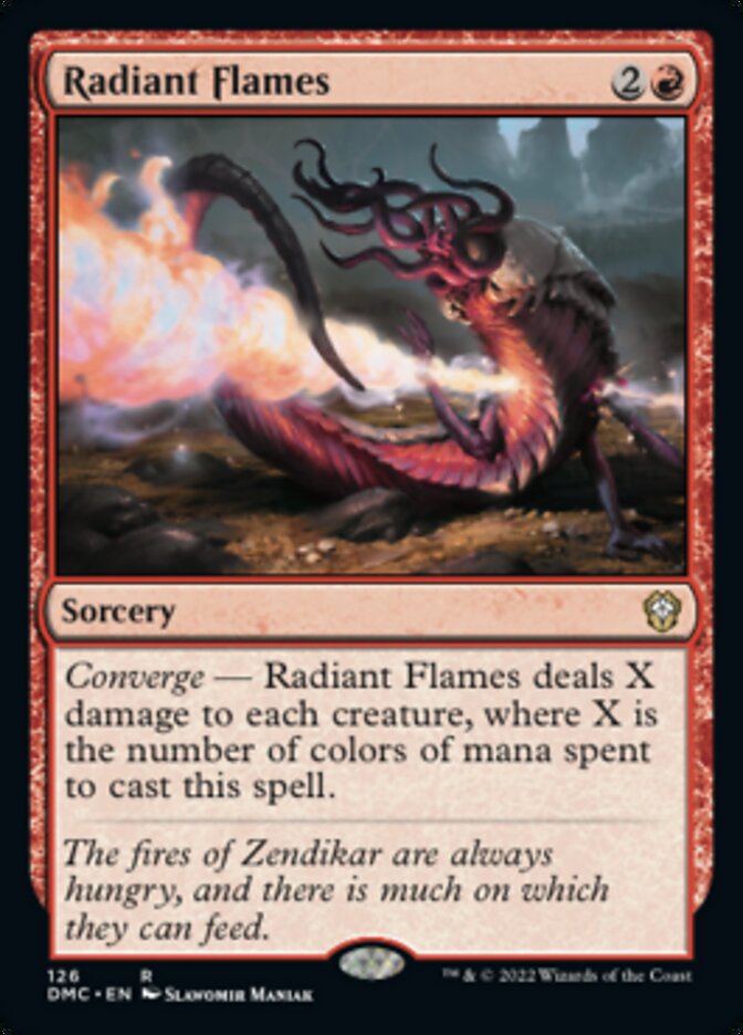 Radiant Flames [Dominaria United Commander] | Gam3 Escape