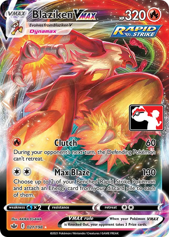 Blaziken VMAX (021/198) [Prize Pack Series One] | Gam3 Escape