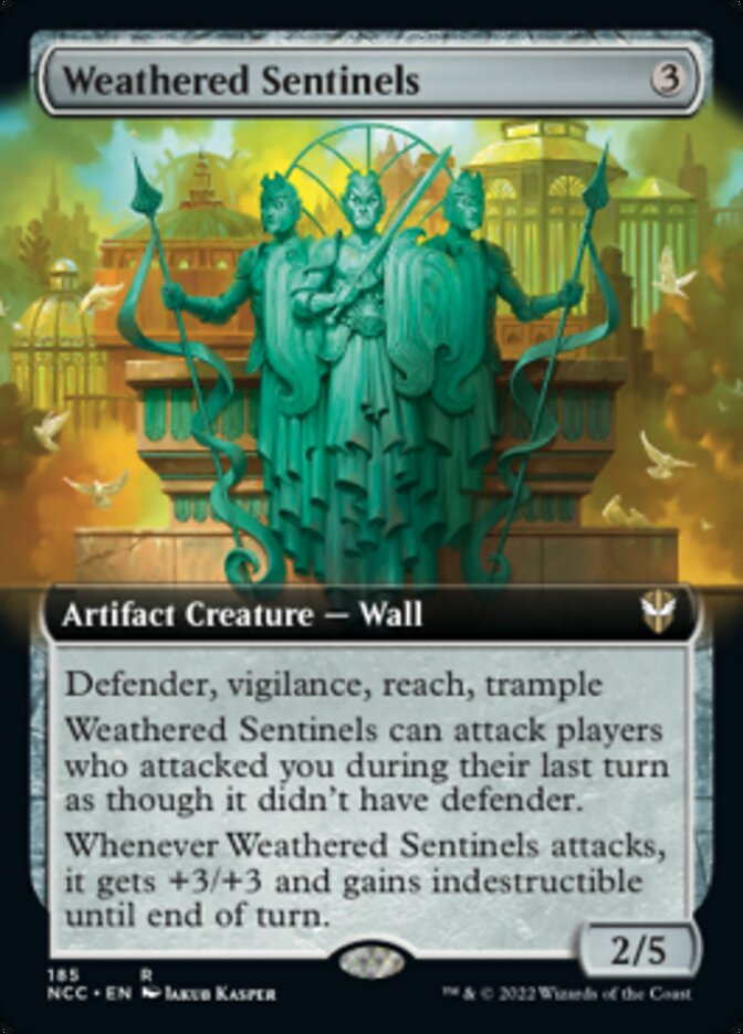 Weathered Sentinels (Extended Art) [Streets of New Capenna Commander] | Gam3 Escape