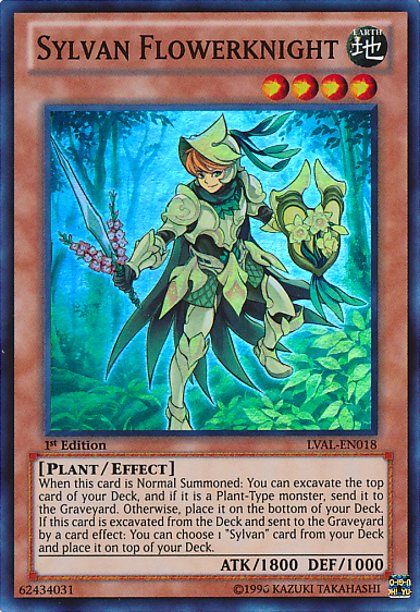 Sylvan Flowerknight [LVAL-EN018] Super Rare | Gam3 Escape