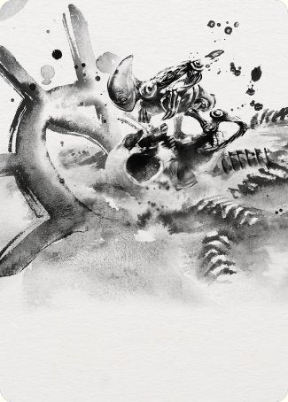 Myr Convert Art Card [Phyrexia: All Will Be One Art Series] | Gam3 Escape