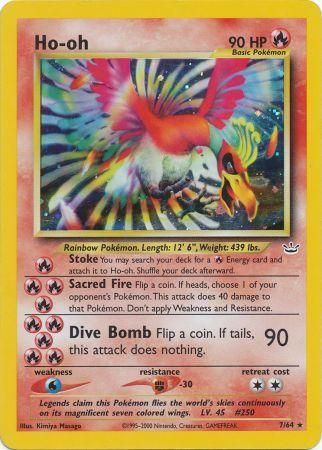 Ho-oh (7/64) [Neo Revelation Unlimited] | Gam3 Escape