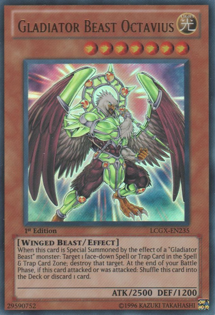 Gladiator Beast Octavius [LCGX-EN235] Ultra Rare | Gam3 Escape