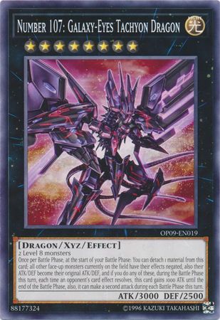 Number 107: Galaxy-Eyes Tachyon Dragon [OP09-EN019] Common | Gam3 Escape