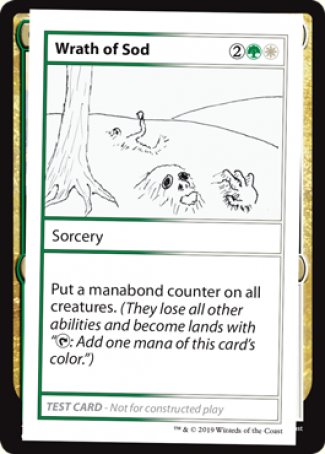 Wrath of Sod (2021 Edition) [Mystery Booster Playtest Cards] | Gam3 Escape