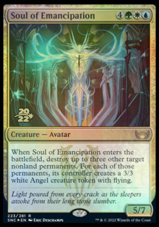Soul of Emancipation [Streets of New Capenna Prerelease Promos] | Gam3 Escape