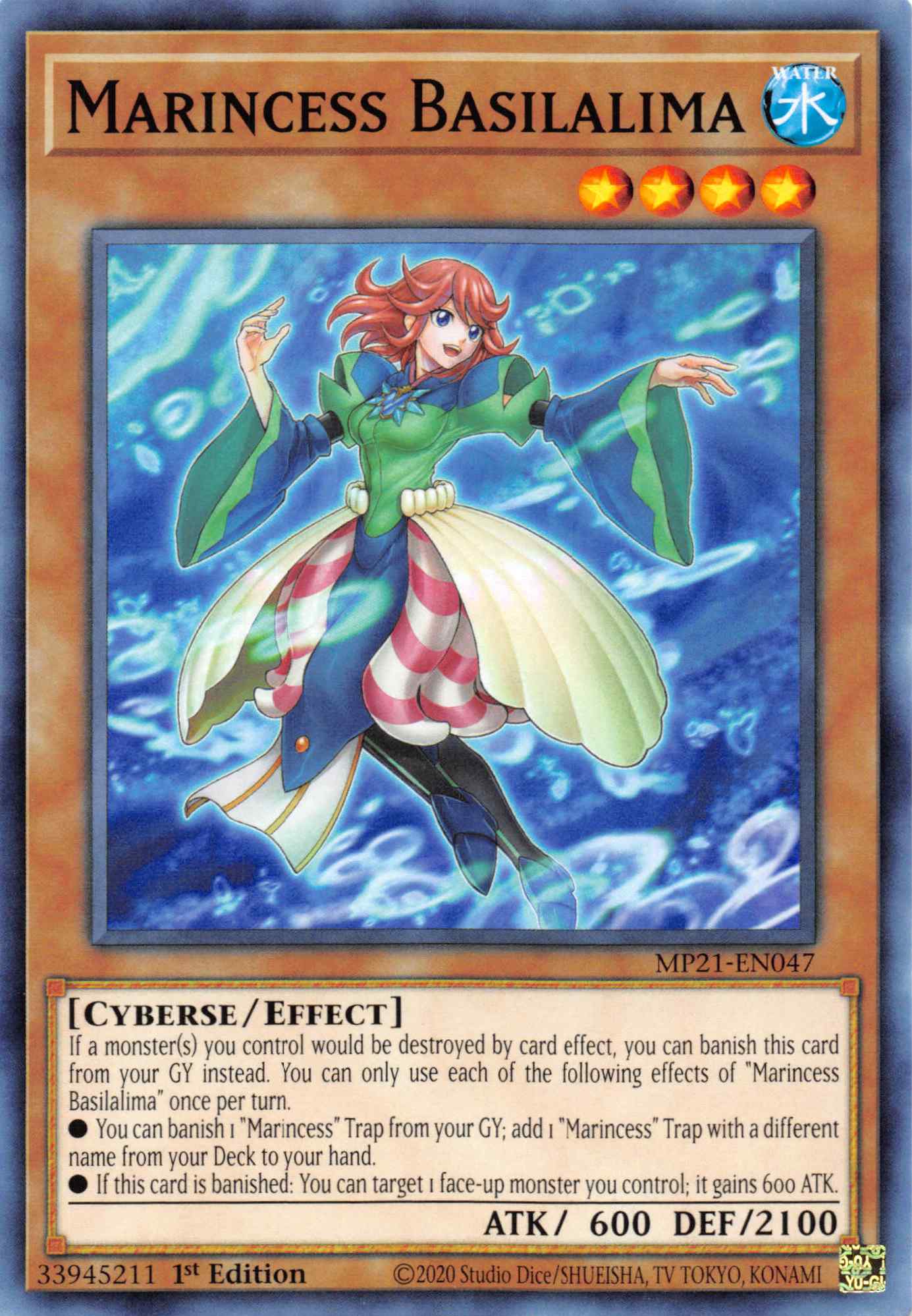 Marincess Basilalima [MP21-EN047] Common | Gam3 Escape