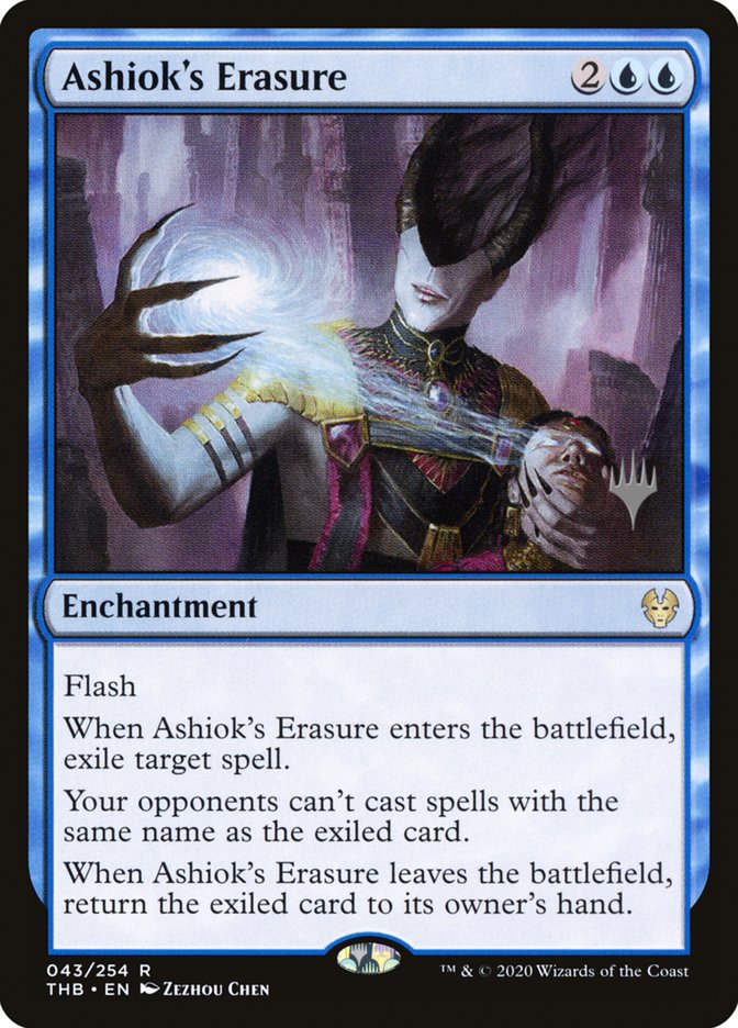 Ashiok's Erasure (Promo Pack) [Theros Beyond Death Promos] | Gam3 Escape