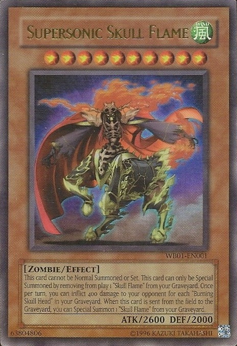 Supersonic Skull Flame [WB01-EN001] Super Rare | Gam3 Escape