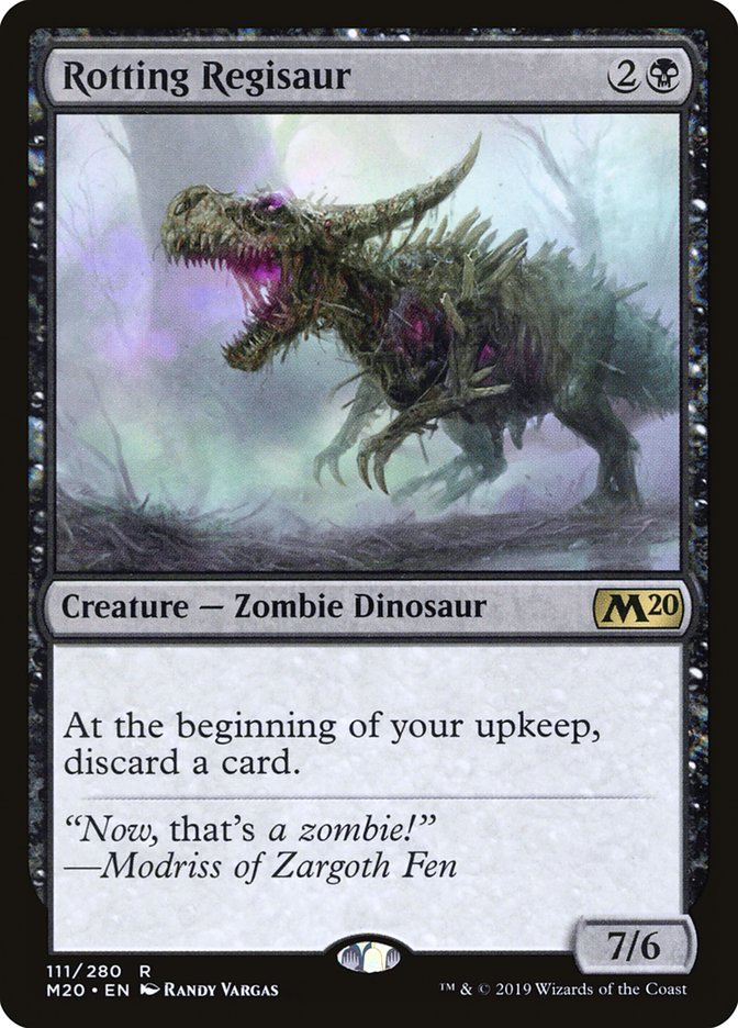 Rotting Regisaur [Core Set 2020] | Gam3 Escape