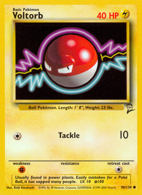 Voltorb (98/130) [Base Set 2] | Gam3 Escape