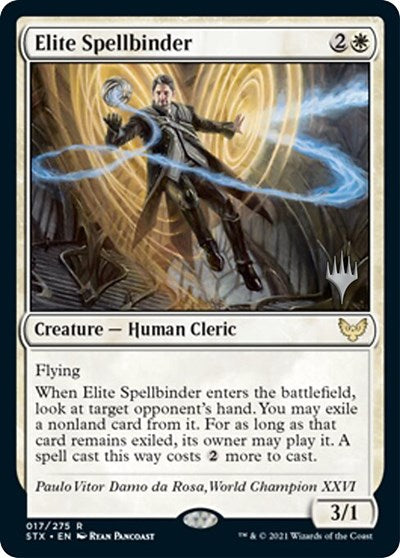 Elite Spellbinder (Promo Pack) [Strixhaven: School of Mages Promos] | Gam3 Escape