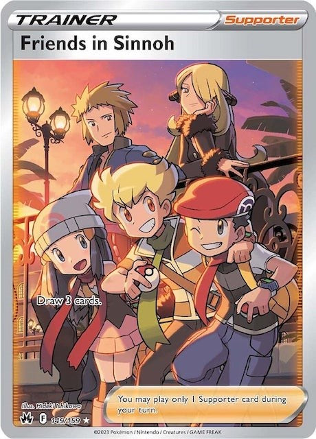 Friends in Sinnoh (149/159) (Full Art) [Sword & Shield: Crown Zenith] | Gam3 Escape