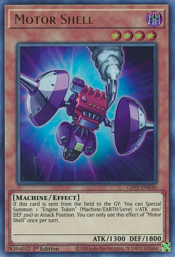 Motor Shell [GFP2-EN030] Ultra Rare | Gam3 Escape
