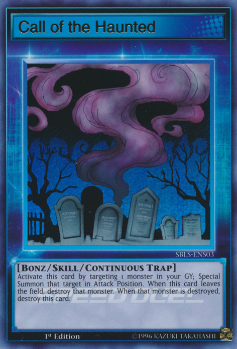 Call of the Haunted (Skill Card) [SBLS-ENS03] Ultra Rare | Gam3 Escape