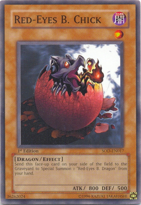 Red-Eyes B. Chick [SOD-EN017] Common | Gam3 Escape
