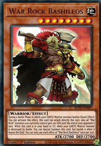 War Rock Bashileos [BLVO-EN097] Ultra Rare | Gam3 Escape