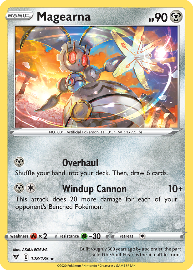 Magearna (128/185) (Theme Deck Exclusive) [Sword & Shield: Vivid Voltage] | Gam3 Escape