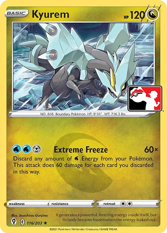 Kyurem (116/203) [Prize Pack Series One] | Gam3 Escape