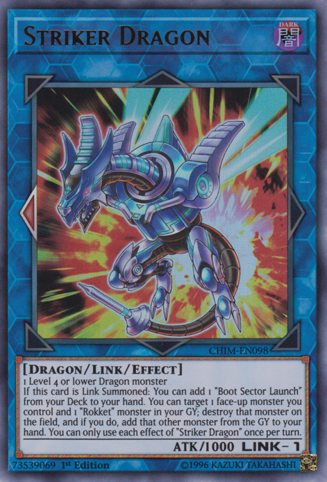 Striker Dragon [CHIM-EN098] Ultra Rare | Gam3 Escape