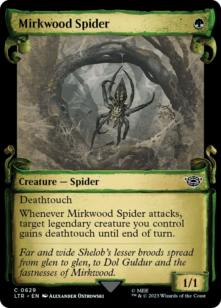 Mirkwood Spider [The Lord of the Rings: Tales of Middle-Earth Showcase Scrolls] | Gam3 Escape